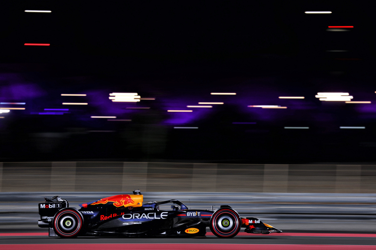 Max Verstappen nelle qualifiche del Qatar