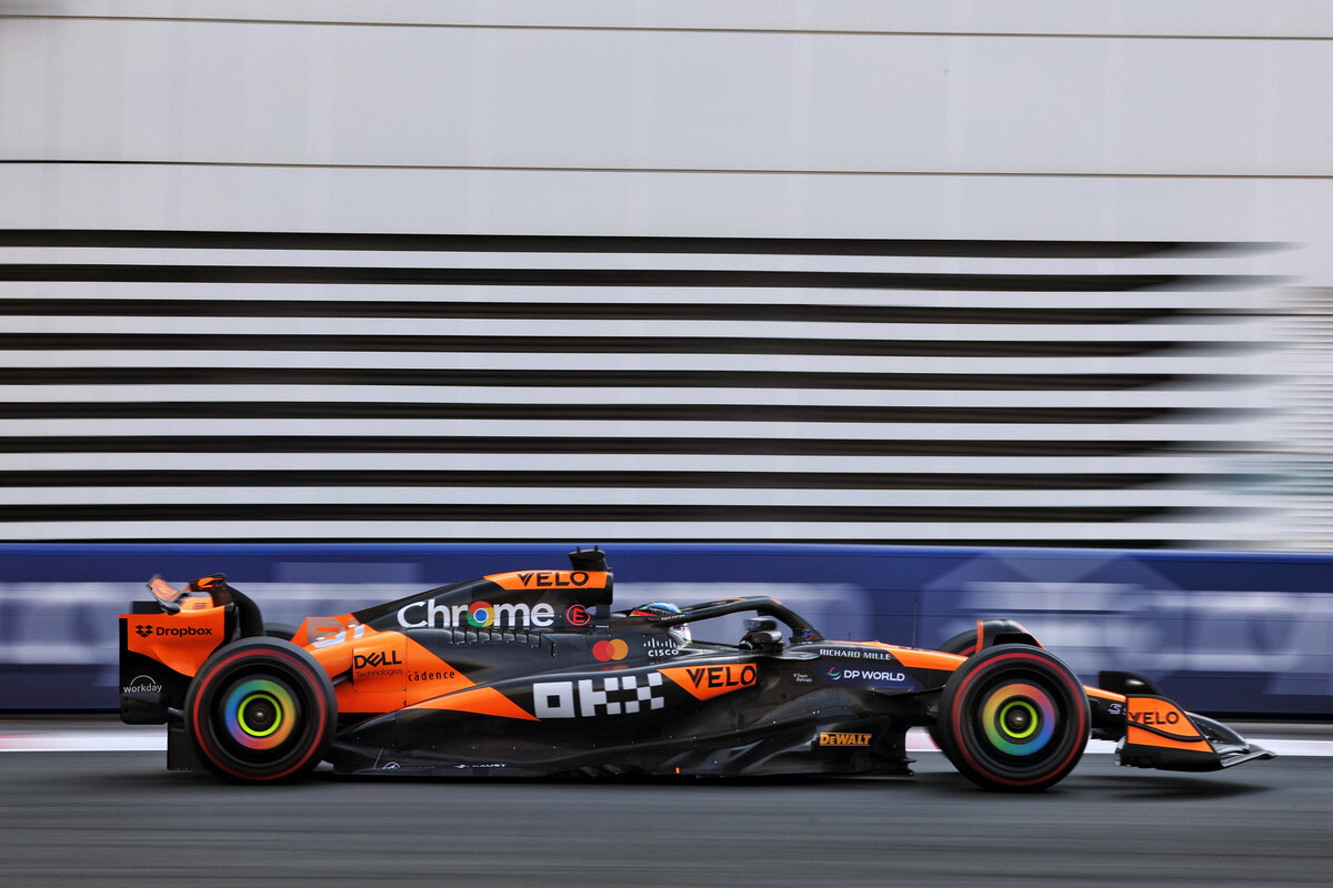 Oscar Piastri nelle FP3 di Abu Dhabi
