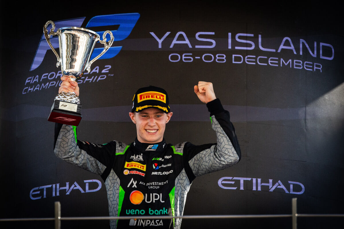 Joshua Durksen vincitore a Yas Marina